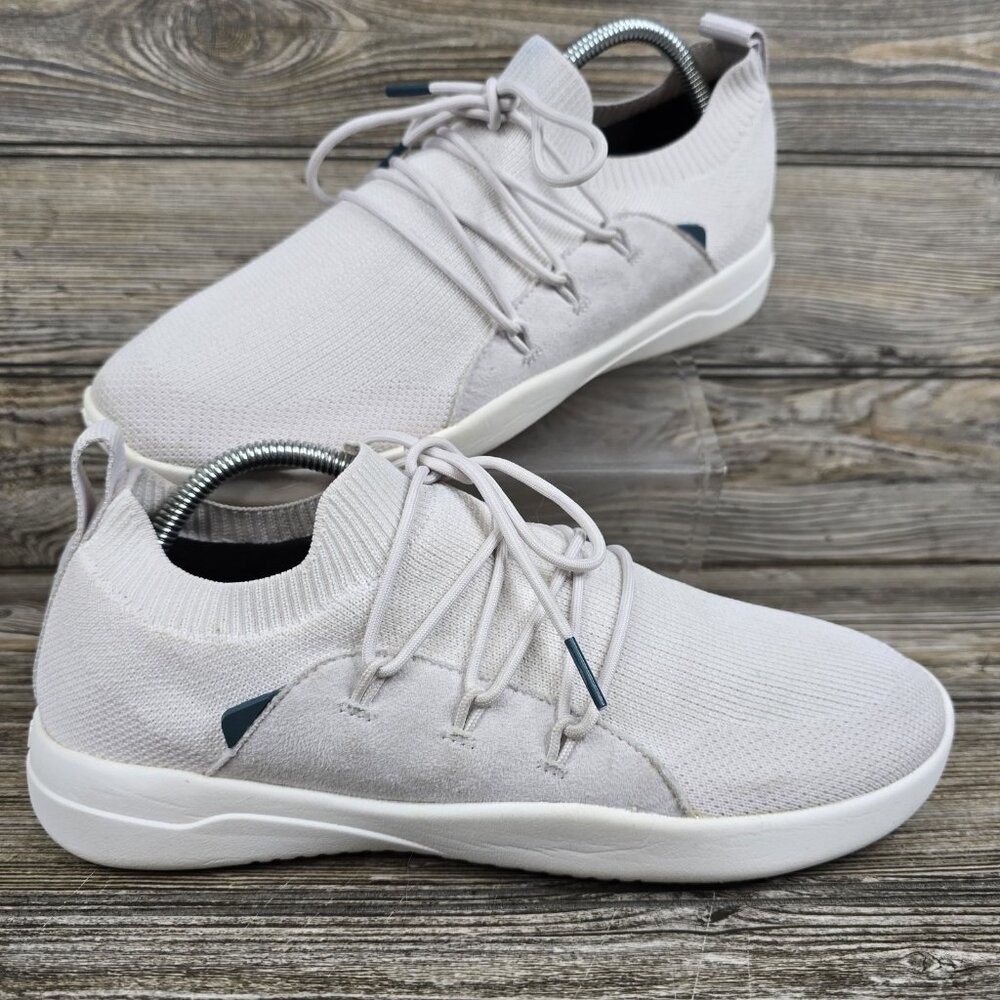 Vessi Cityscape Classic White Athletic Comfort Knit Shoes Women's Size 9